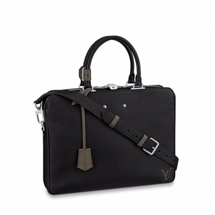 LOUIS VUITTON 루이비통 2020 아르망 브리프 케이스 남성용 서류가방 M55227,LOUB1799 ,38cm,블랙
