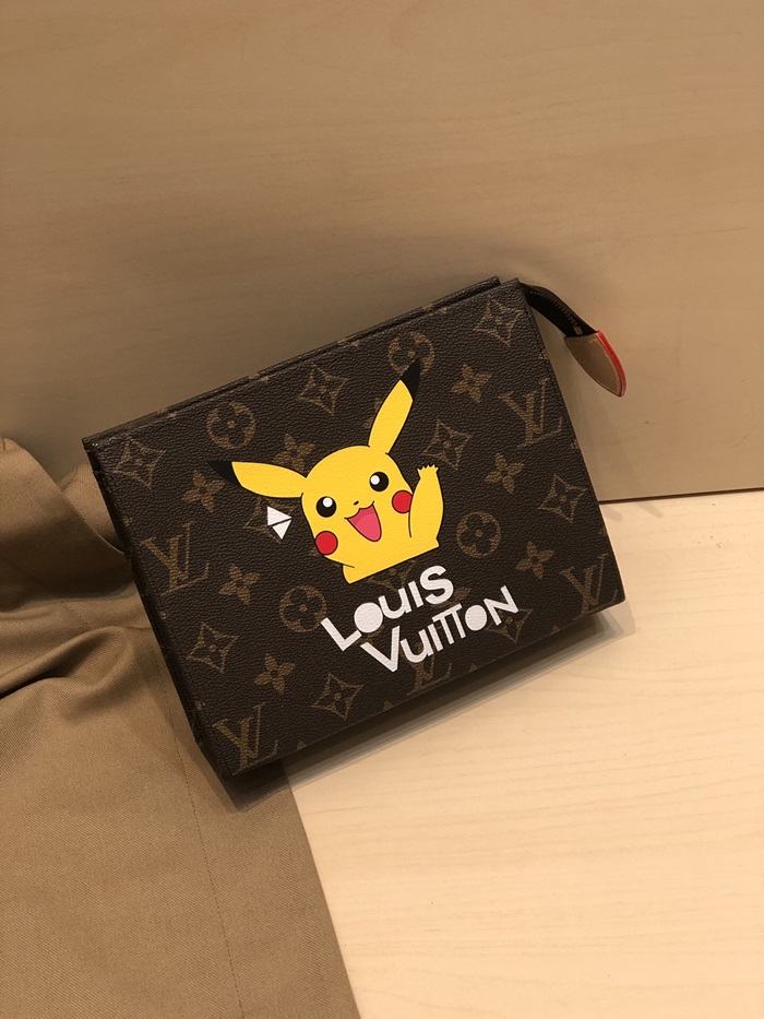 LOUIS VUITTON 루이비통 2020 모노그램 남여공용 클러치백 M47542,LOUB1835,19cm,브라운