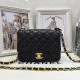 CHANEL 샤넬 쁘띠삭 연예인 미니백 금장 AS0115 17CM