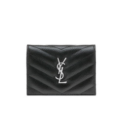 44위 SAINT LAURENT 생로랑 그랑 드 뿌드르 모노그램 지갑 Y10891