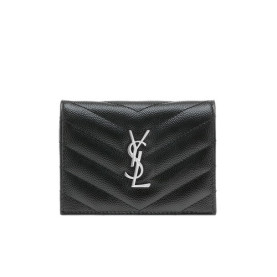 44위 SAINT LAURENT 생로랑 그랑 드 뿌드르 모노그램 지갑 Y10891