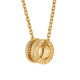 BVLGARI 비제로원 락 다이아몬드 목걸이