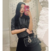 16위 DIOR 디올 디조이백 스몰 미디움 블랙핑크 지수백