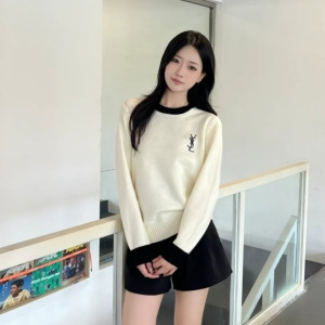 SAINT LAURENT 생로랑 기본 니트 2COLOR