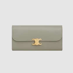 CELINE 셀린느 라지 트리옹프 지갑 10E313