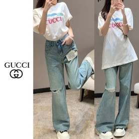 ●8월 판매 20위● GUCCI 구찌 카툰아이즈 반팔티