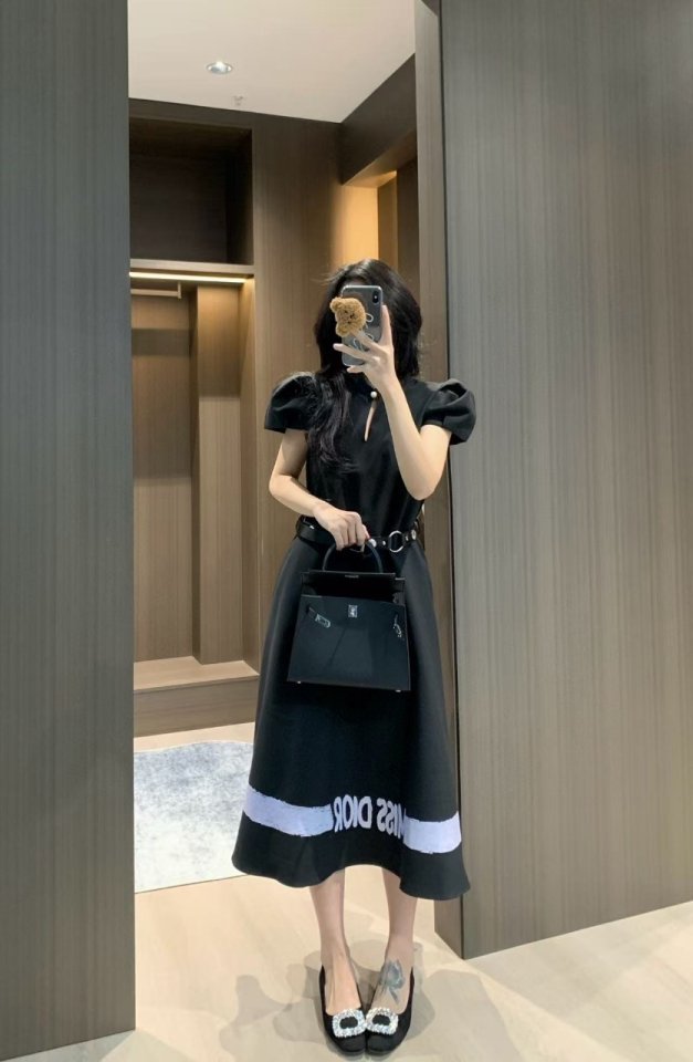 DIOR 디올 기본 원피스 벨트포함