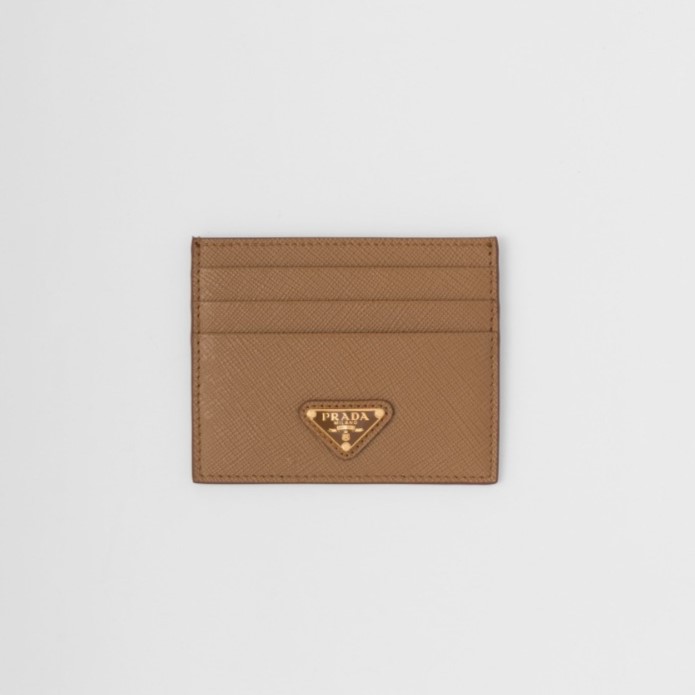 PRADA 프라다 사피아노 트라이앵글 로고 카드 지갑 2MC223