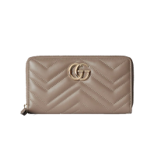 3위 GUCCI 구찌 GG 마몬트 마테라세 라운드 장지갑 토프 443123