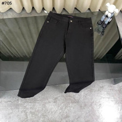 LOUIS VUITTON 루이비통 1854 모노그램 블랙 데님팬츠