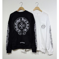 CHROME HEARTS 크롬하츠 포켓 SLP 루즈핏 맨투맨