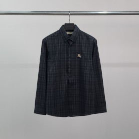 BURBERRY 버버리 기사자수 타탄체크 셔츠