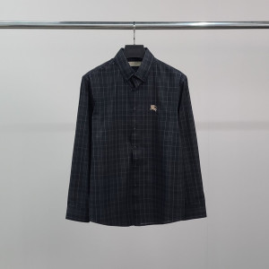 BURBERRY 버버리 기사자수 타탄체크 셔츠