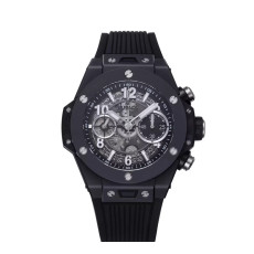 HUBLOT 위블로 빅뱅 크로노그래프 블랙 세라믹 베젤 42mm 441.CI.1171.RX