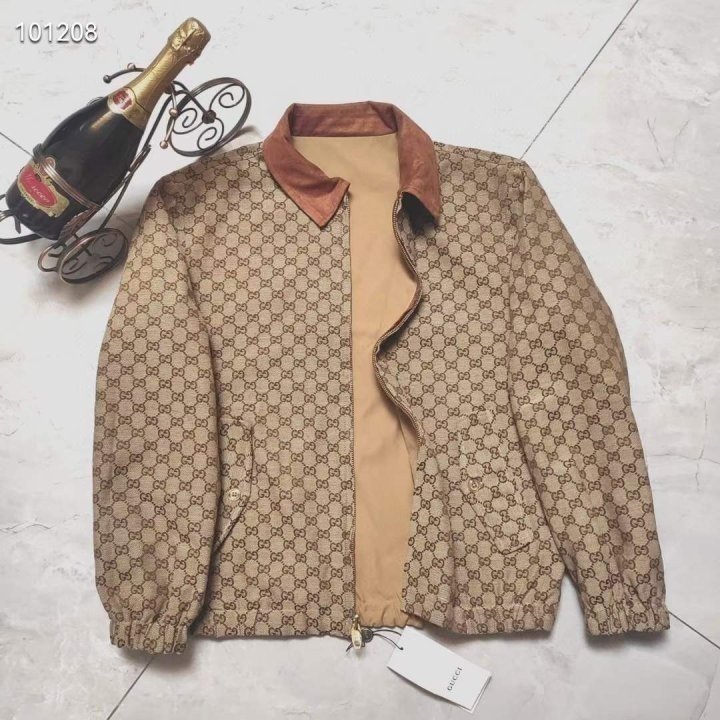 GUCCI 구찌 양면 블루종 자켓