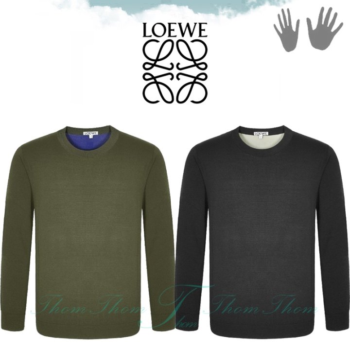 LOEWE 로에베 배색 텐션 니트