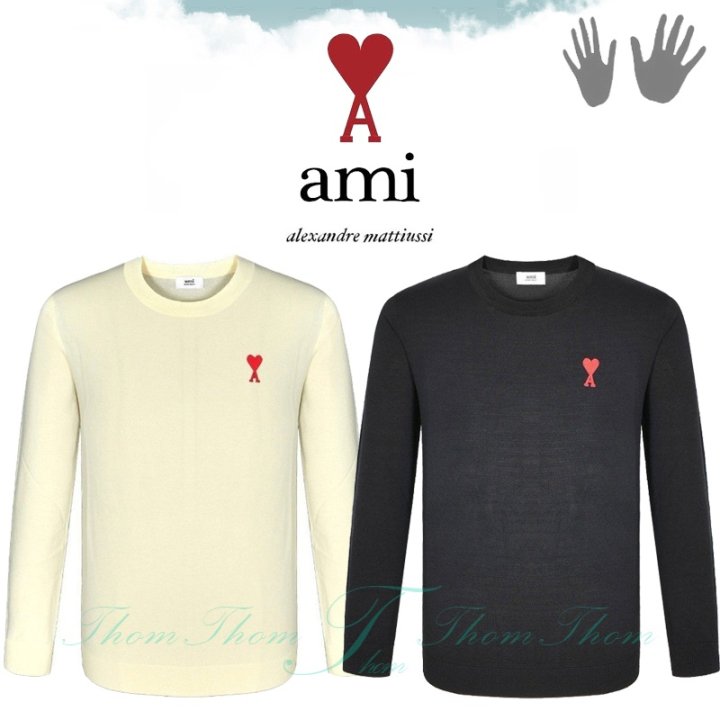 AMI 아미 텐션 니트