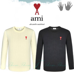 AMI 아미 텐션 니트