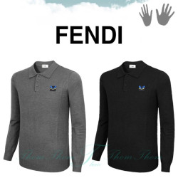 AMI 아미 울 카라 니트