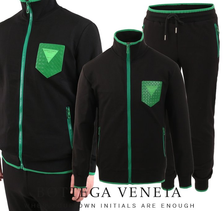 BOTTEGA VENETA 보테가베네타 그린 트라이앵글 코튼 셋업