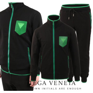 BOTTEGA VENETA 보테가베네타 그린 트라이앵글 코튼 셋업