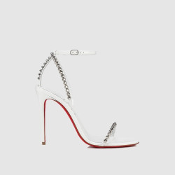 CHRISTIAN LOUBOUTIN 크리스찬루부탱 일자 스터드 힐 샌들 3220013 4COLOR