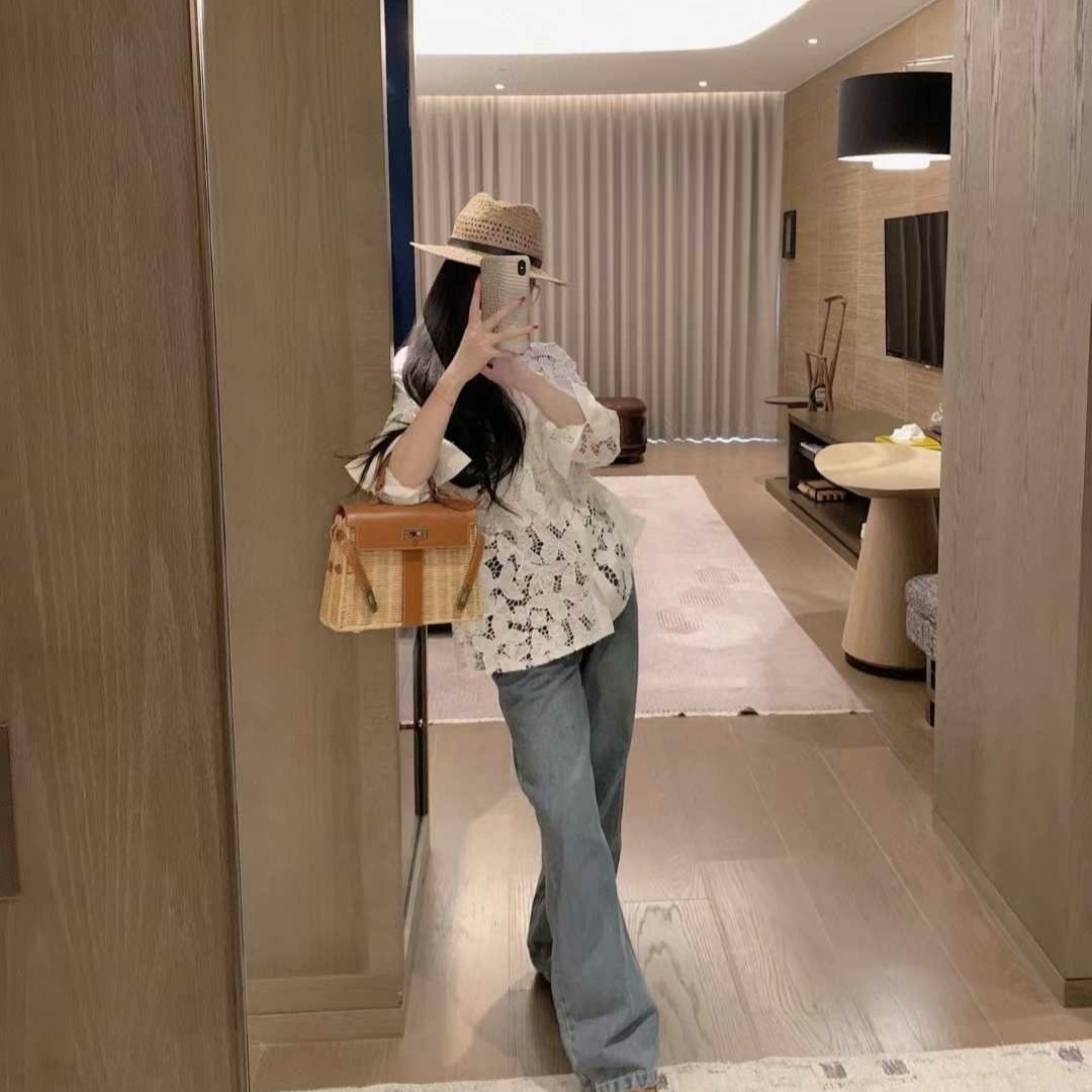 DIOR 디올 레이스 블라우스 2COLOR