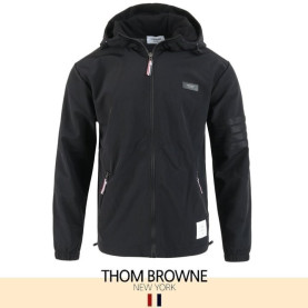 THOM BROWNE 톰브라운 블랙 4바 바람막이
