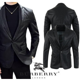 BURBERRY 버버리 싱글 레더 자켓