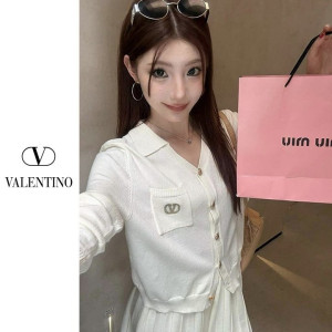 VALENTINO 발렌티노 자수 가디건 치마 셋업 3COLOR