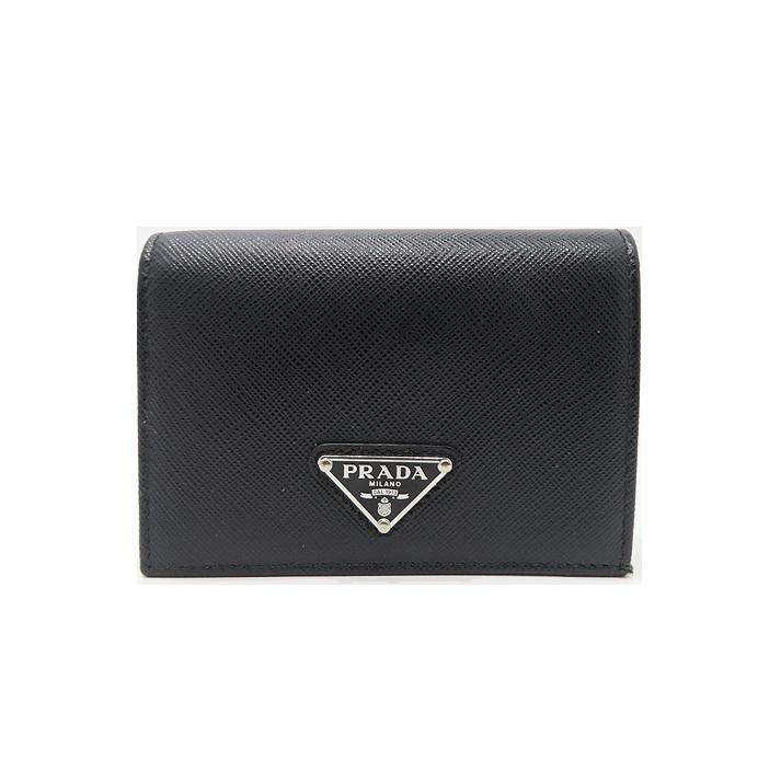 ★(국내배송 단1점)★ PRADA 프라다 사피아노 명함지갑 국내배송건