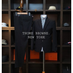 THOM BROWNE 톰브라운 블랙 모던 로아 슈트 셋트