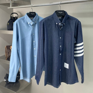 THOM BROWNE 톰브라운 샴브레이 옥스퍼드 셔츠
