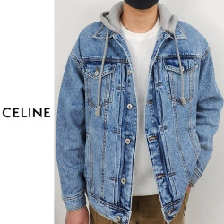 CELINE 셀린느 후드 트러커 데님 자켓