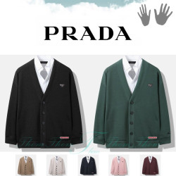 PRADA 프라다 빅 오버핏 가디건