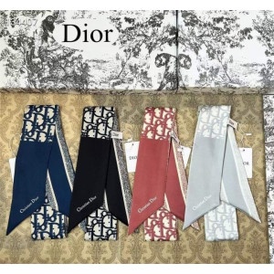 DIOR 디올 로고 실크 방도