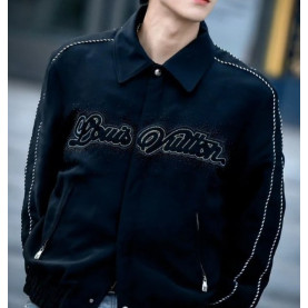 LOUIS VUITTON 루이비통 엠벨리시드 붐버 자켓