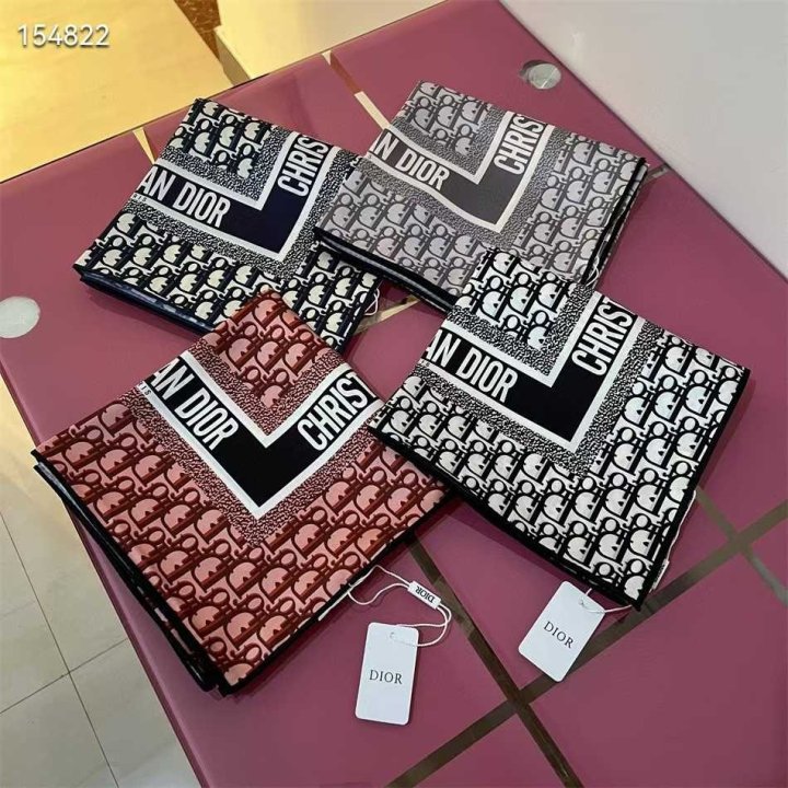 DIOR 디올 실크 스카프 4COLOR