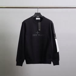 STONE ISLAND 스톤아일랜드 블랙에디션 코튼 맨투맨