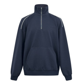 GUCCI 구찌 테크니컬 엠보싱 하프 집업 스웨트 셔츠