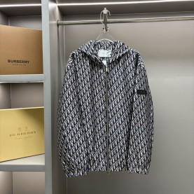 DIOR 디올 오블리크 후드 집업 자켓 　