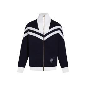 LOUIS VUITTON 루이비통 니티드 코튼 세일러 블루종