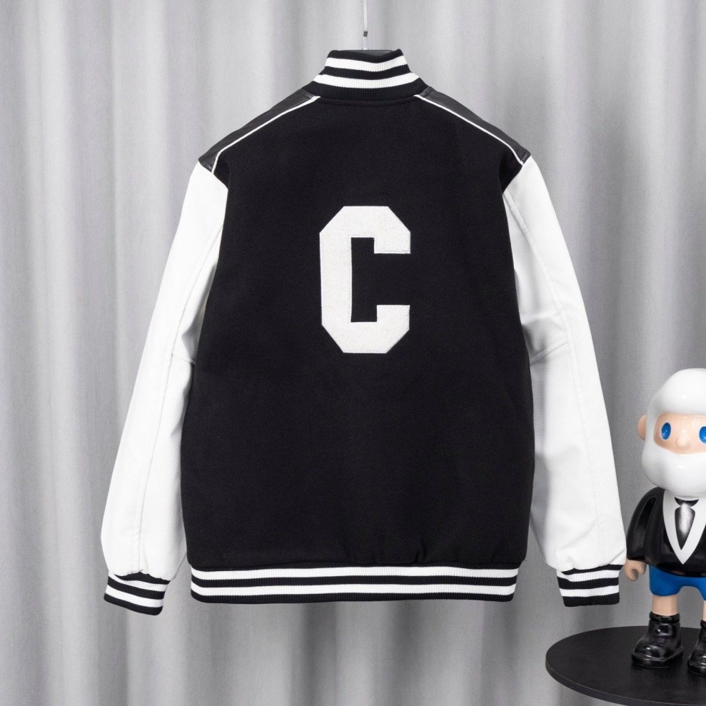 CELINE 셀린느 믹스 바시티 자켓 　