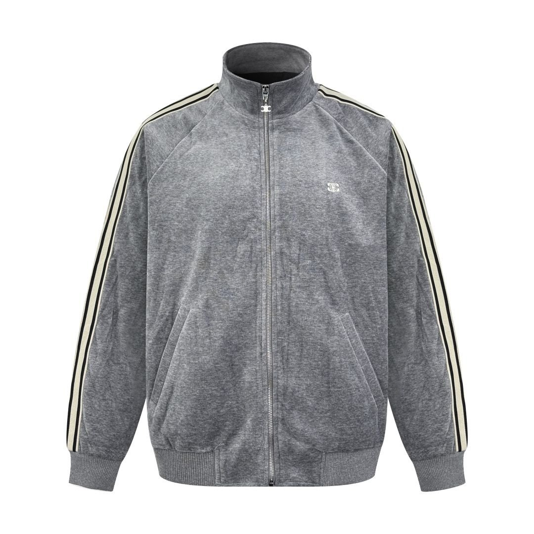 CELINE 셀린느 트리옴페 벨루어 집업