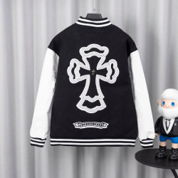CHROME HEARTS 크롬하츠 크로스 바시티 자켓 　