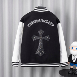 CHROME HEARTS 크롬하츠 크로스 바시티 자켓