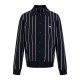 PRADA 프라다 스트라이프 카라 가디건