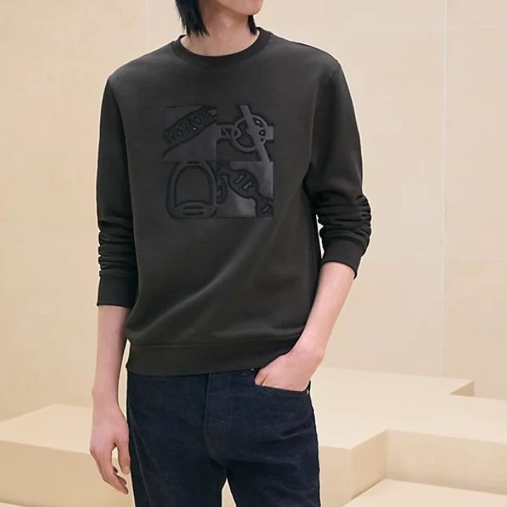 HERMES 에르메스 캡슐 맨투맨