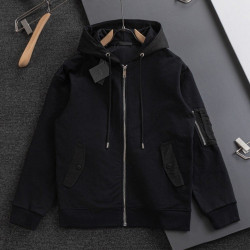 PRADA 프라다 트리밍 혼방 자켓