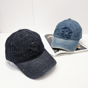 CELINE 셀린느 청 워싱 볼캡